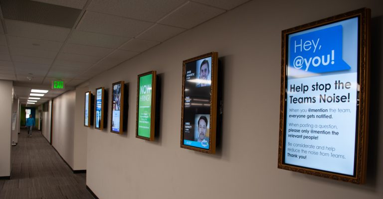 Enterprise digital signage