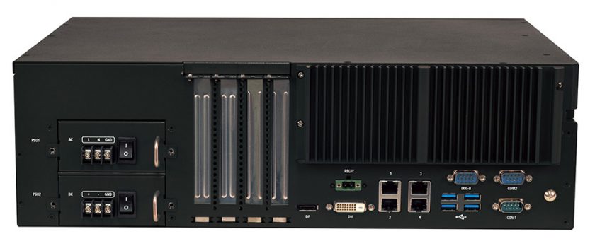 The Lanner LEC-3340 rackmount controller system.