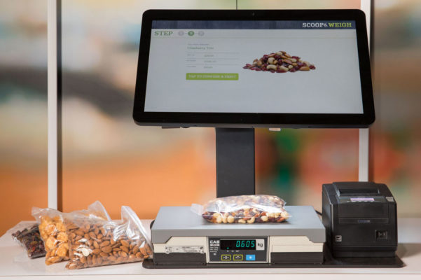 Computer vision POS devices can automatically recognize bulk items at the self-checkout counter, even trail mix.