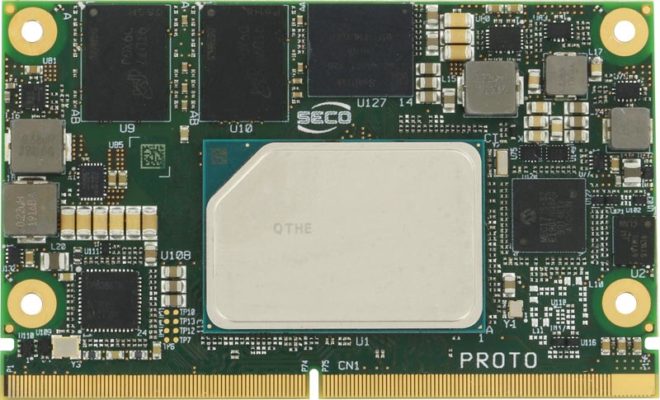 Image of a SMARC module PCB layout