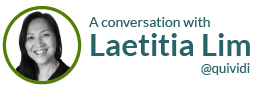 A conversation with Laetitia Lim @quividi