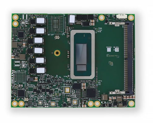 SECO 的 CALLISTO COM Express 3.1 模块配有一个 PCI Express 显卡 (PEG) Gen4 x8、多达两个 PEG Gen4 x4 和多达 8 个 PCIe 3.0 x1 接口，用于处理要求严苛的机器视觉工作负载。